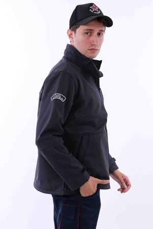Kışlık Özel Güvenlik Softshell Mont - Görsel 3