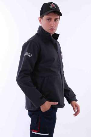 Kışlık Özel Güvenlik Softshell Mont - Görsel 4