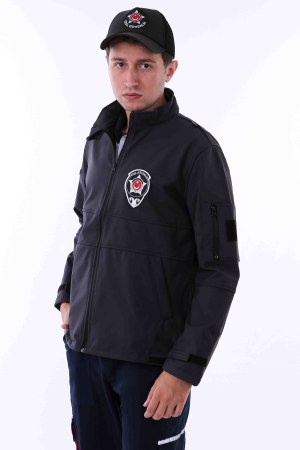 Kışlık Özel Güvenlik Softshell Mont - Görsel 5