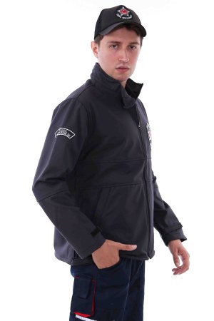 Kışlık Özel Güvenlik Softshell Mont - Görsel 6