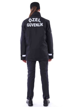 Kışlık Özel Güvenlik Çiftli Kaban - Görsel 8