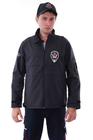 Kışlık Özel Güvenlik Softshell Mont - Görsel 1